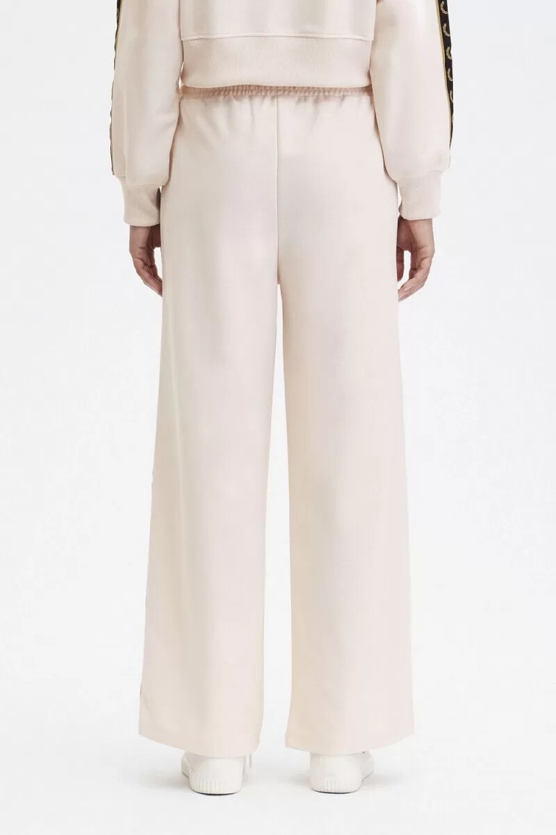 fred perry taped track byxor dam silky peach