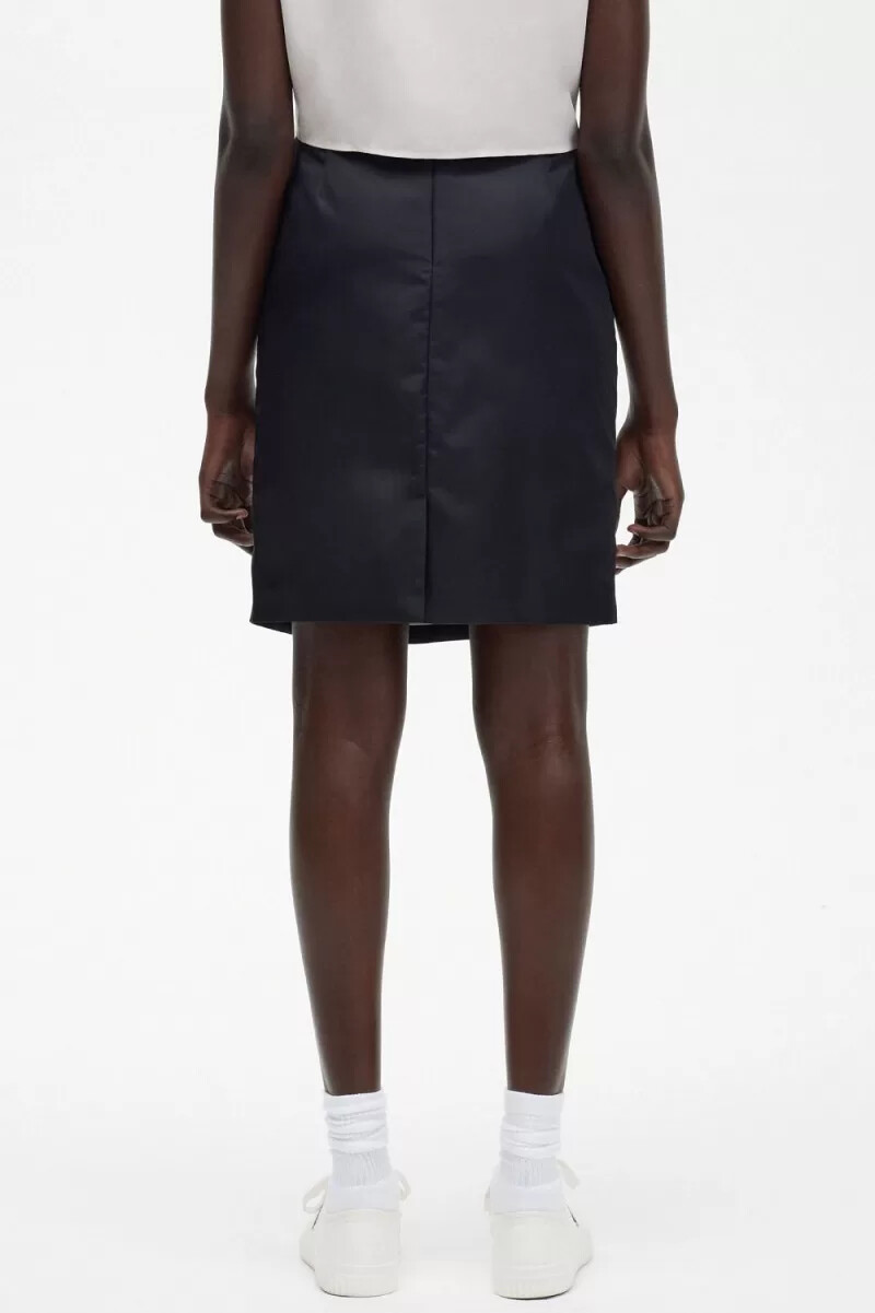 fred perry dragkedja damkjolar svarta