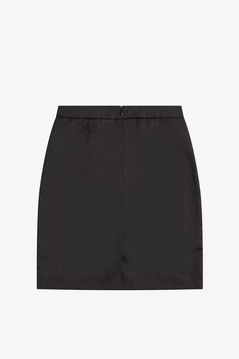 fred perry dragkedja damkjolar svarta