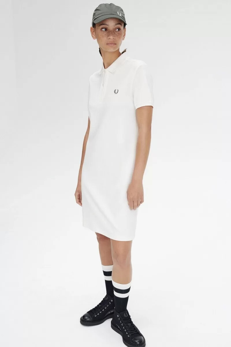 fred perry skjorta damklänning snövit