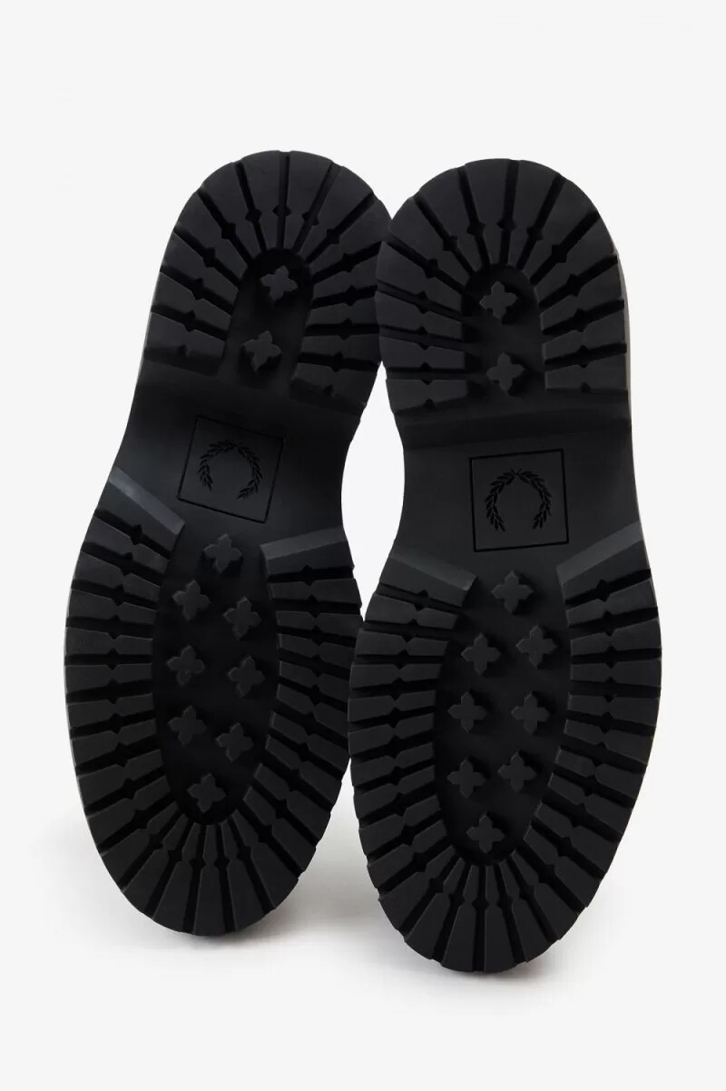 fred perry dam loafers nattgröna