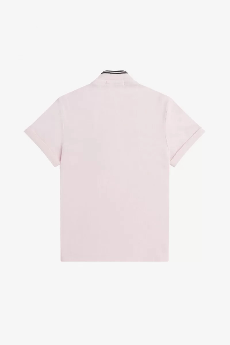 fred perry tipped piqué dam pikétröja mjölkrosa