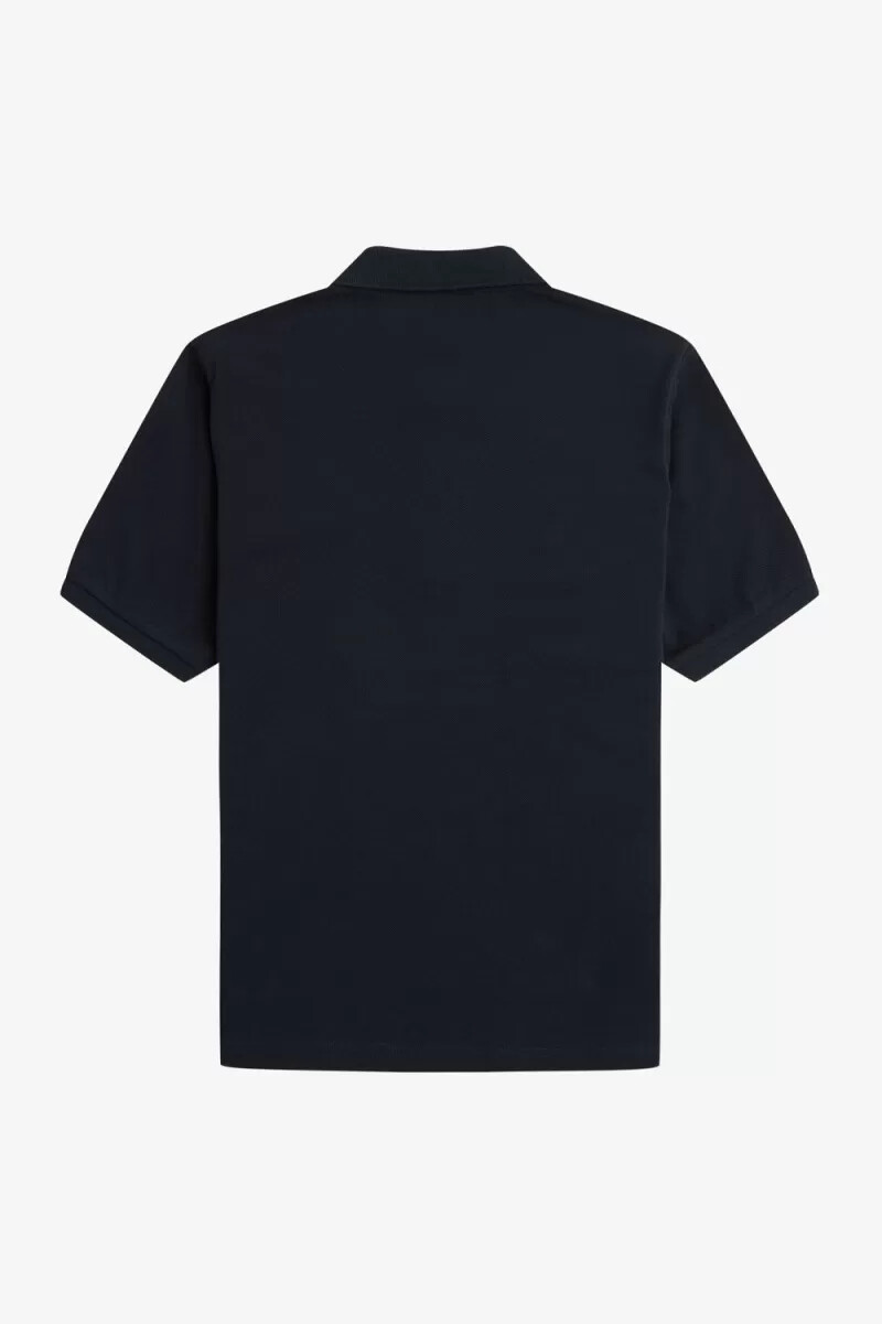 fred perry g6000 damskjorta marinblå havregryn