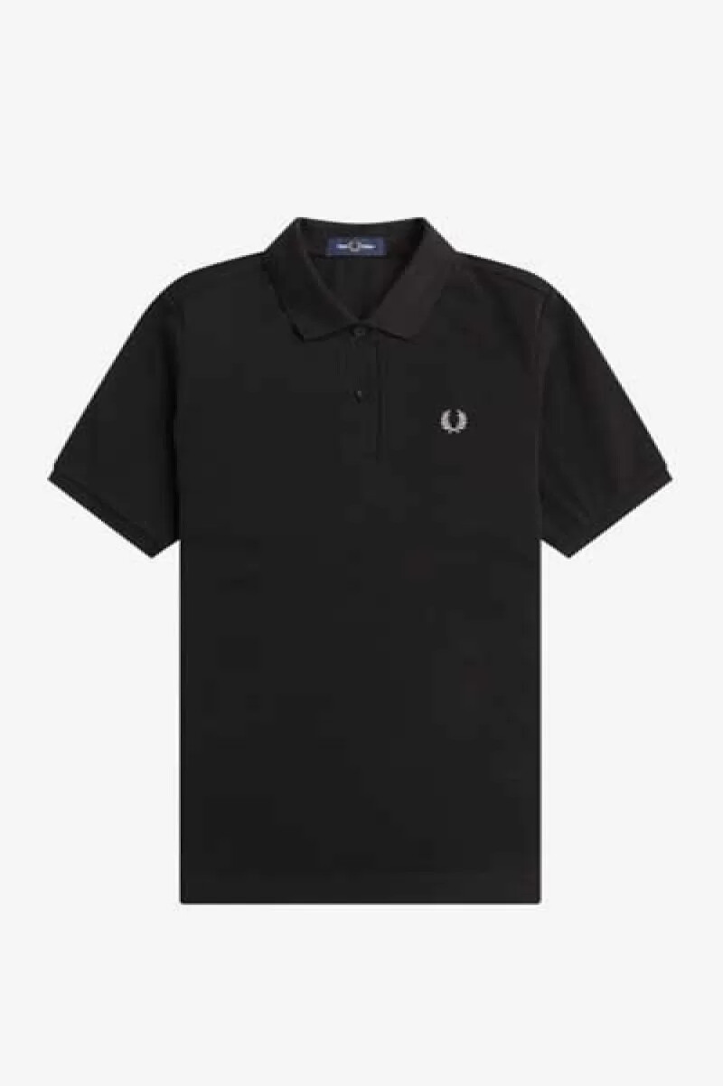 fred perry g6000 damskjorta svart varm grå