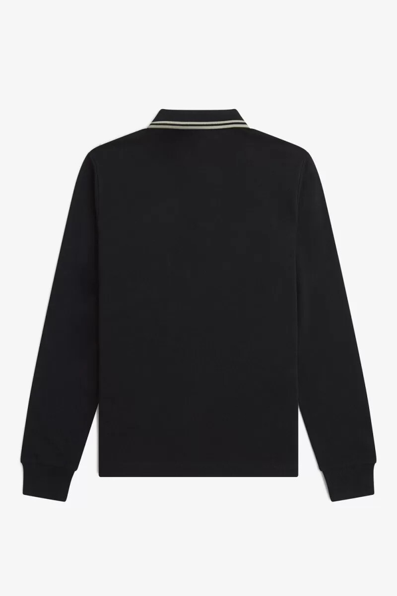 fred perry g3636 damskjorta svart varm grå