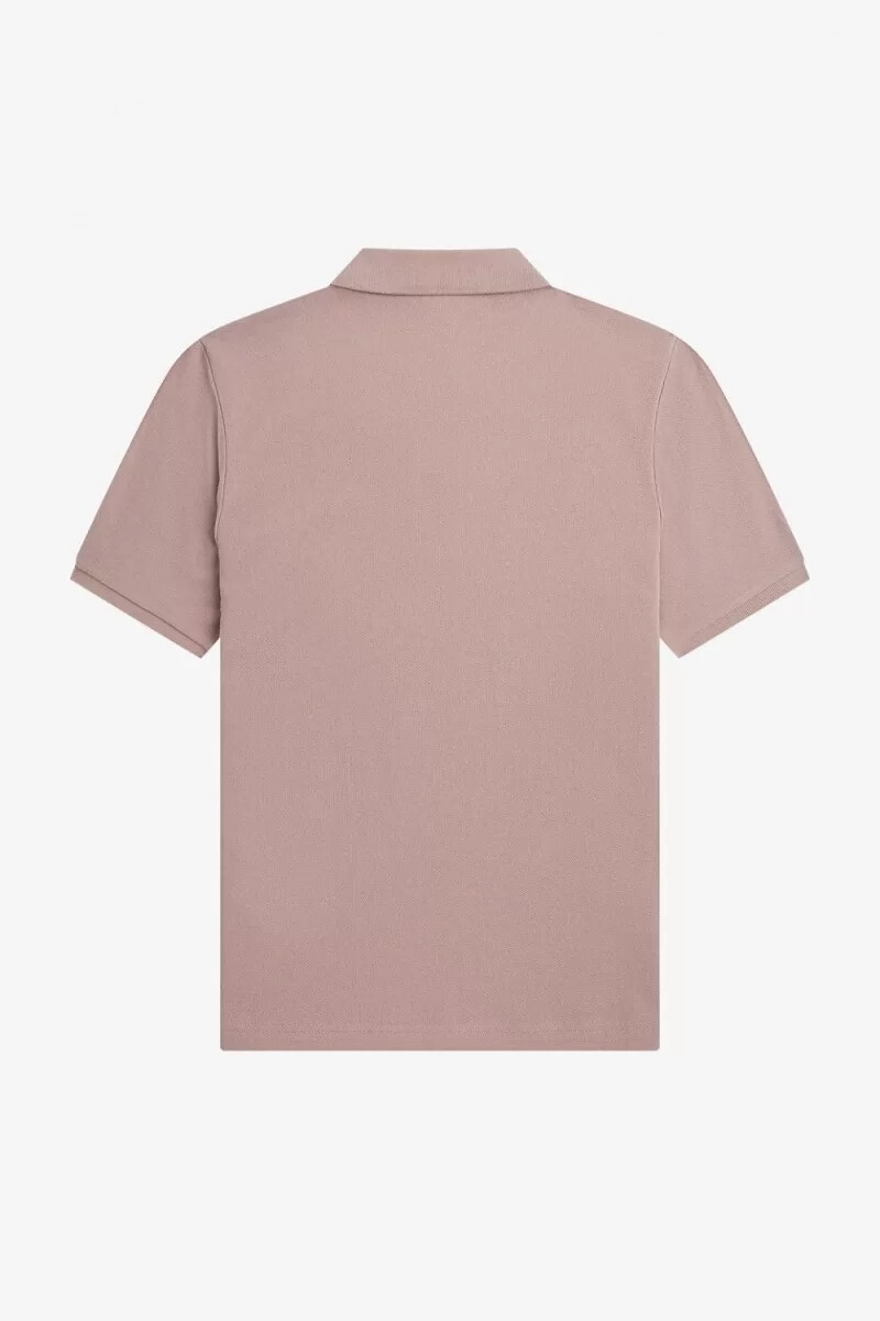 fred perry g6000 damskjorta mörkrosa svart