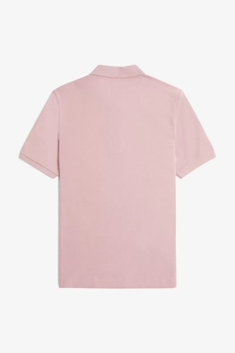 fred perry g6000 damskjorta dusty rose pink fransk marinblå
