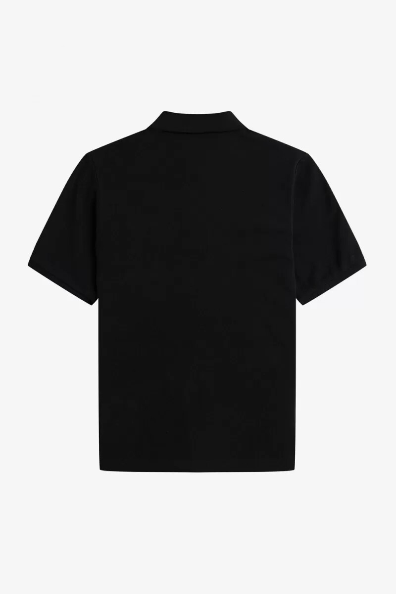 fred perry g6000 damskjorta svart whiskybrun