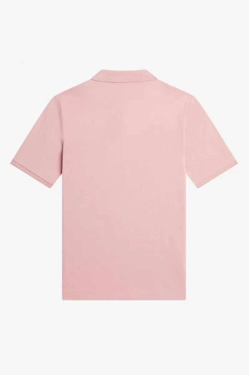 fred perry g6000 damskjorta dusty rose rosa svart