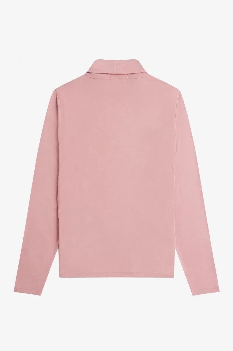 fred perry polokrage dam t-shirt dusty rose rosa