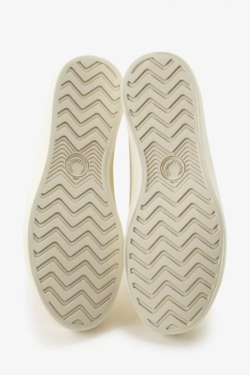 fred perry lottie dam tennisskor beige