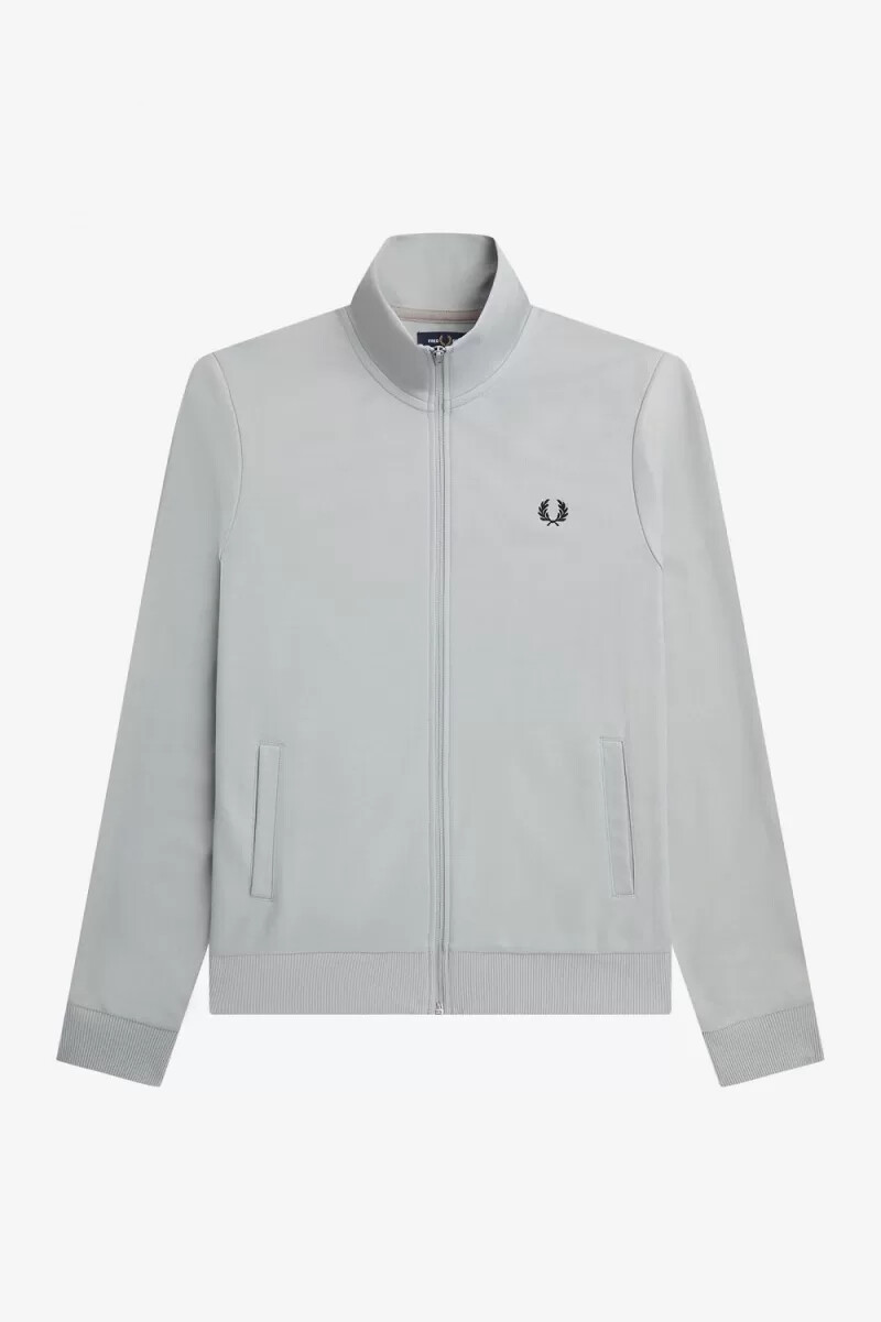 fred perry classic herr träningsjackor grå