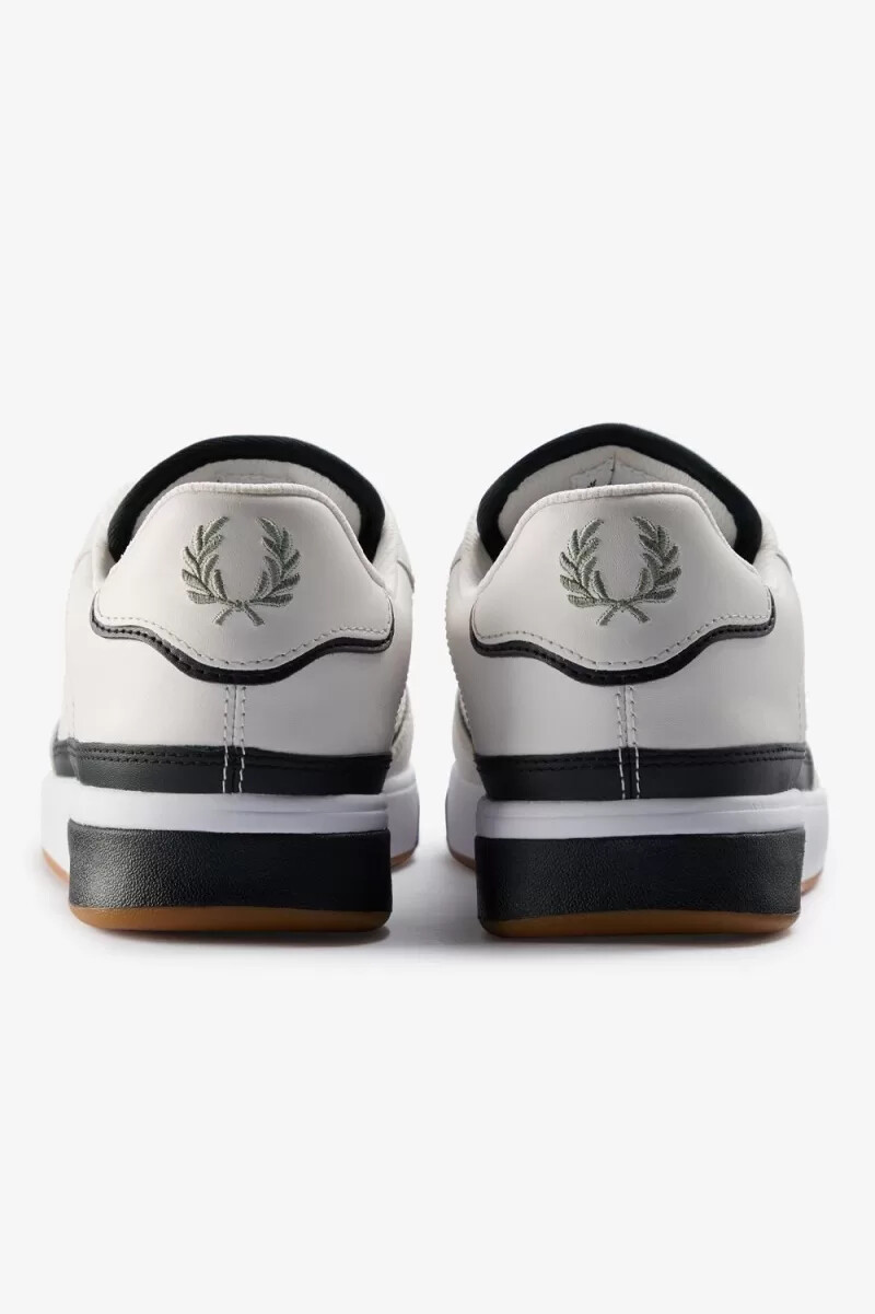 fred perry b300 herr sneakers snövit mintgrön