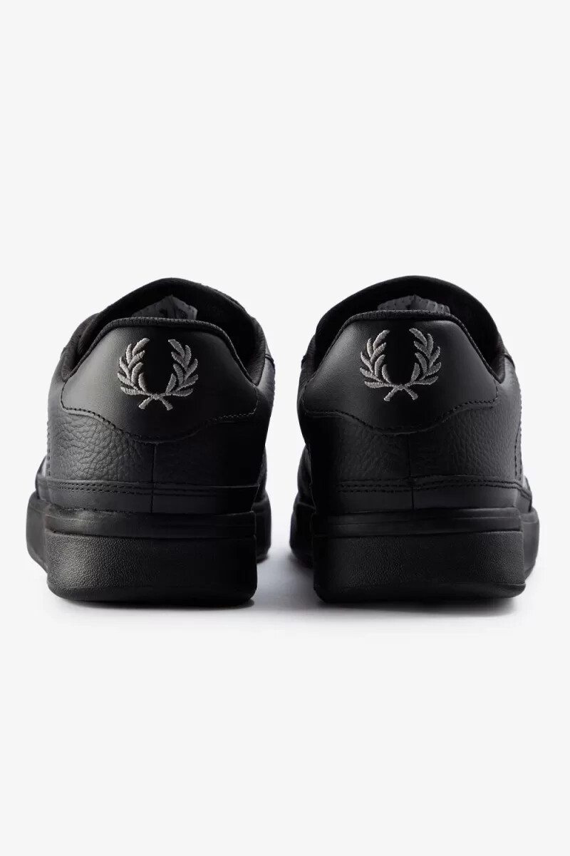 fred perry b300 herr sneakers svarta grå