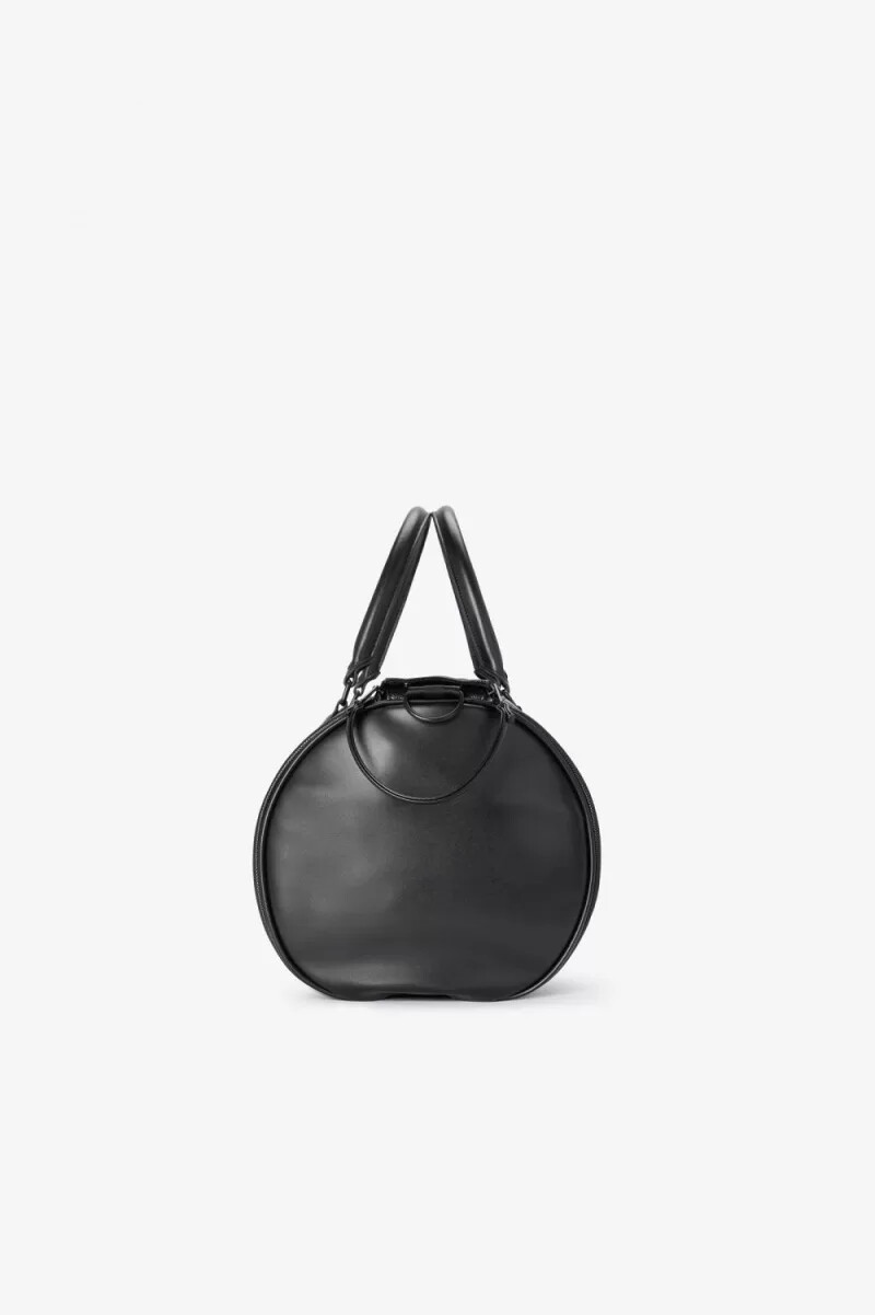 fred perry scotch grain barrel damväskor svarta