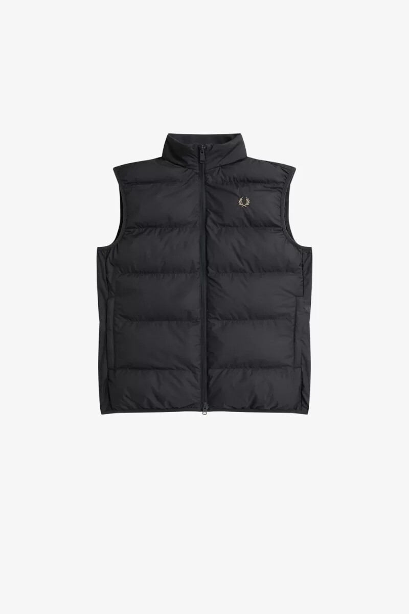 fred perry isolerad herrväst ankare grå
