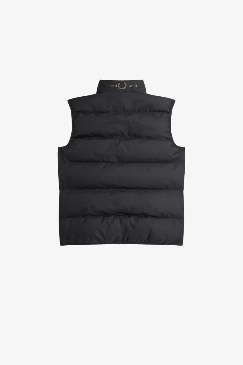 fred perry isolerad herrväst ankare grå