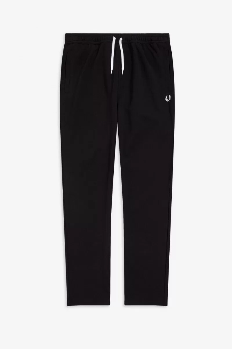 fred perry reverse tricot track herrbyxor svarta