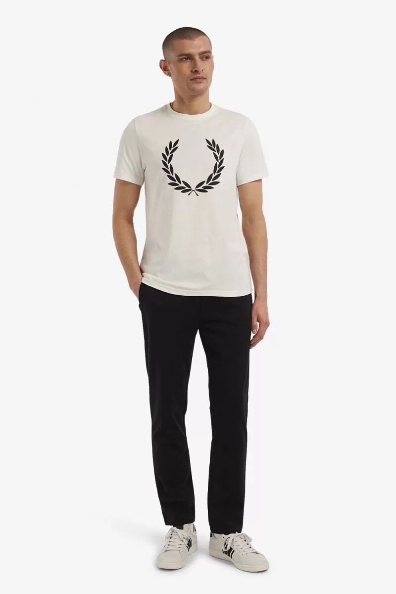 fred perry reverse tricot track herrbyxor svarta