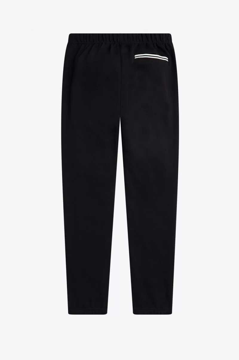 fred perry loopback sweat herrbyxor svarta