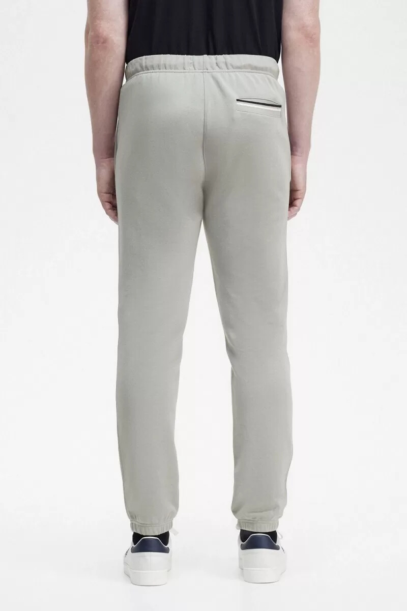 fred perry loopback sweat herrbyxor grå