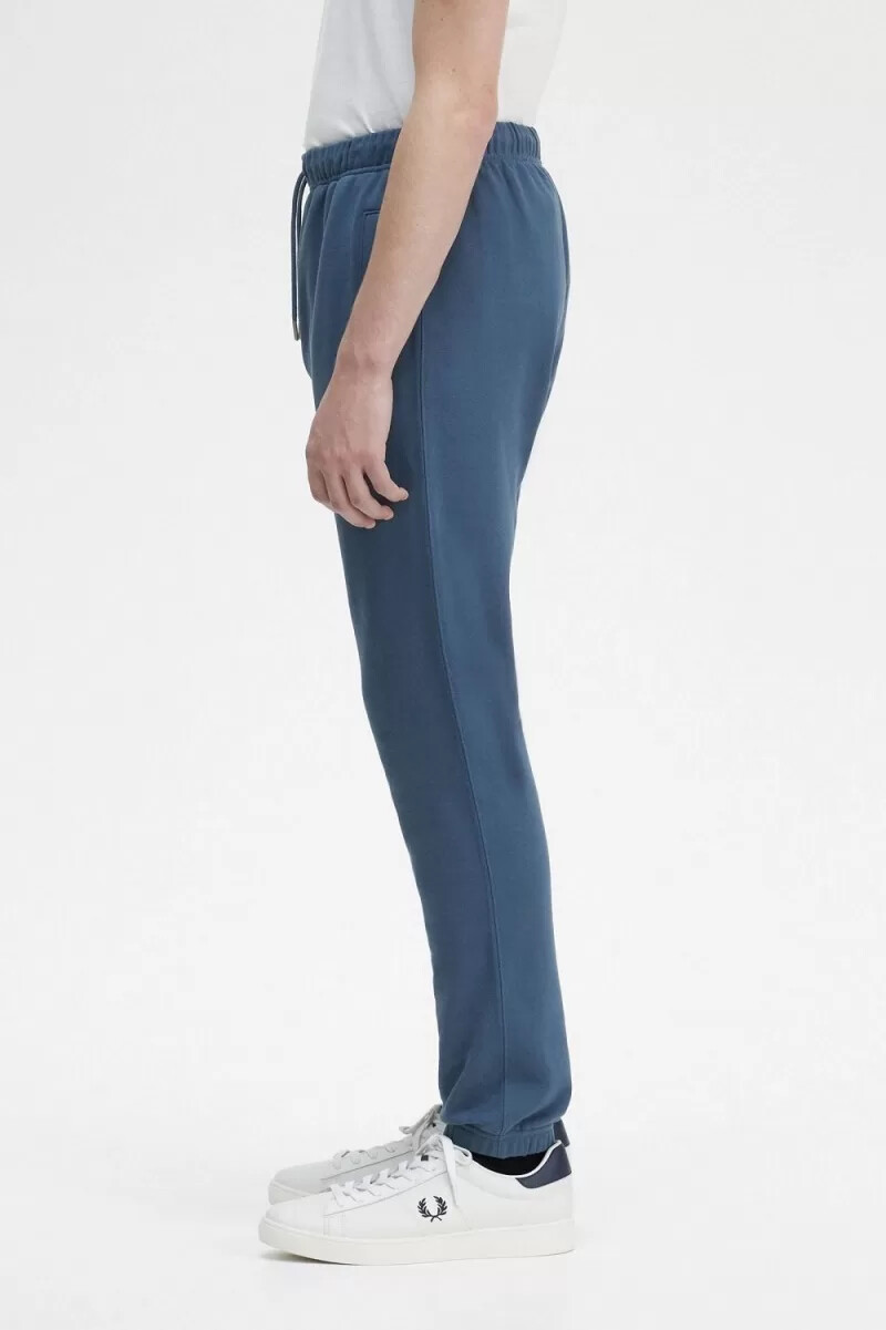 fred perry loopback sweat herrbyxor midnattsblå