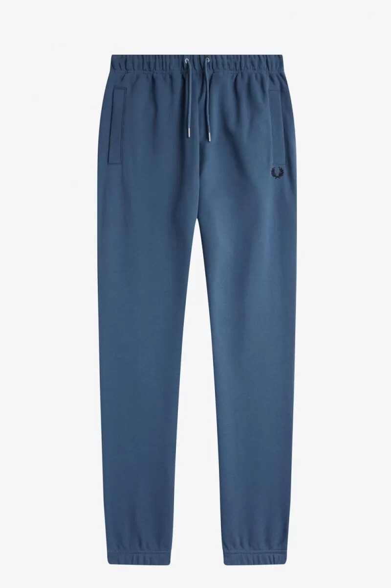 fred perry loopback sweat herrbyxor midnattsblå