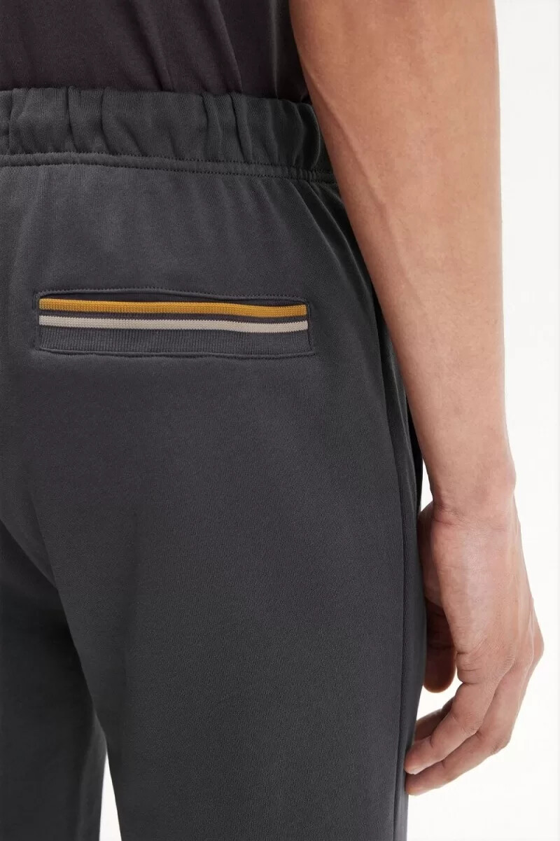 fred perry loopback sweat herrbyxor anchor grå mörk kaffe