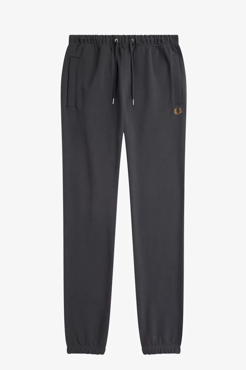 fred perry loopback sweat herrbyxor anchor grå mörk kaffe