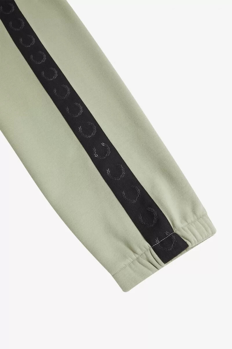 fred perry embossed tape sweat herrbyxor mintgrön