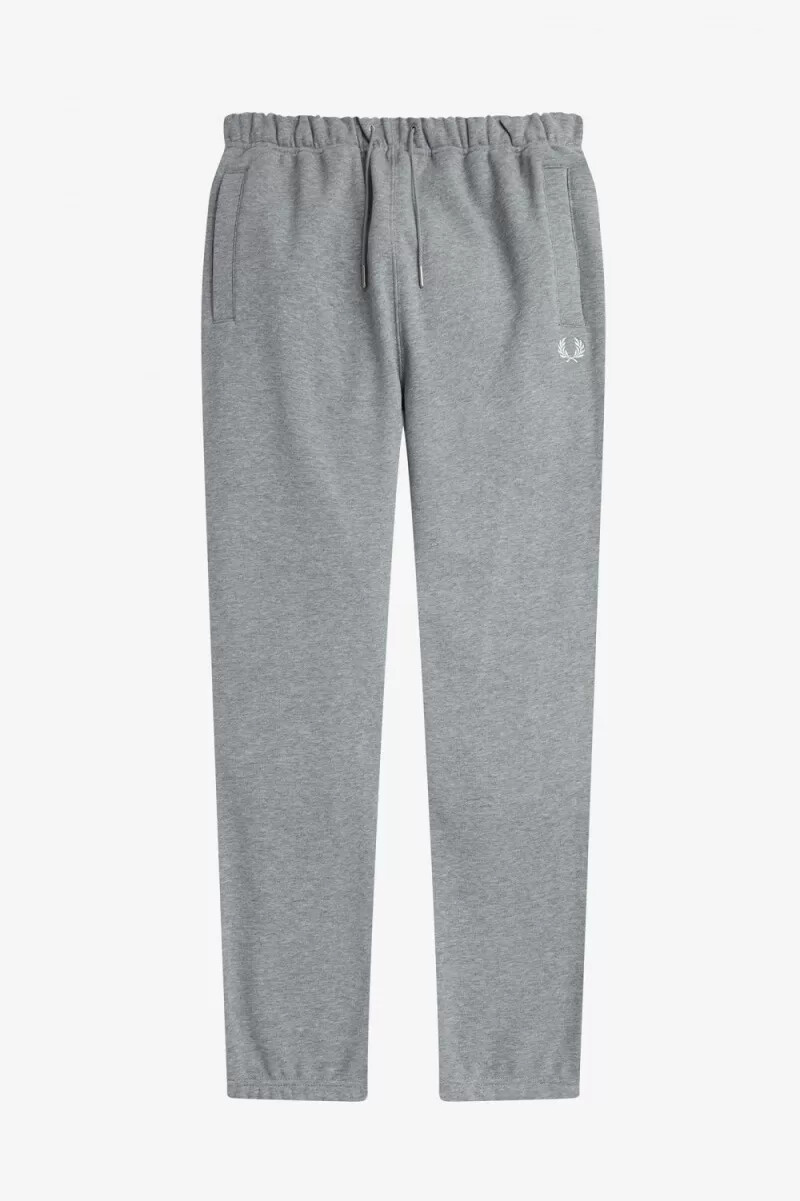 fred perry loopback sweat herrbyxor grå