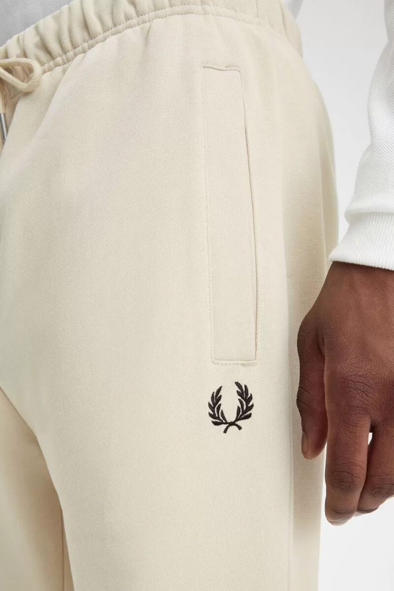 fred perry loopback sweat herrbyxor havregryn svarta
