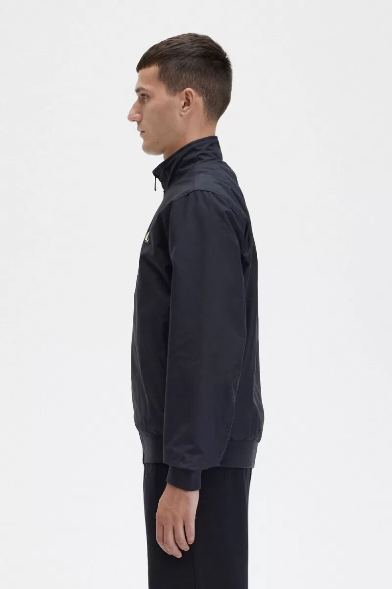 fred perry brentham herrjackor svarta