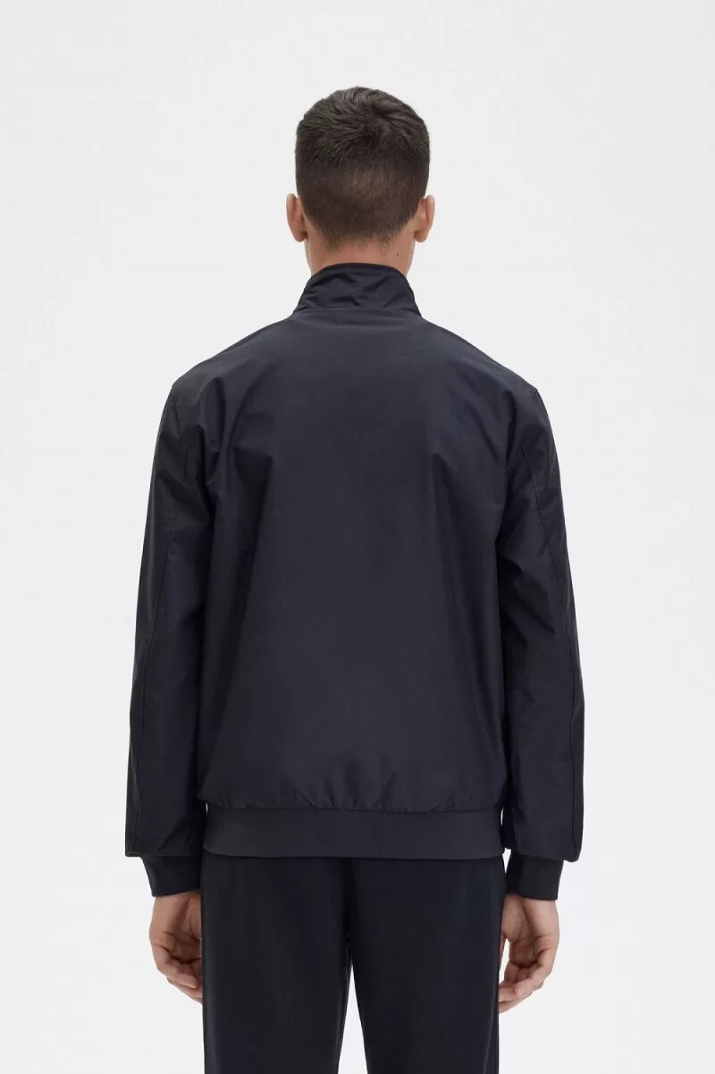 fred perry brentham herrjackor svarta