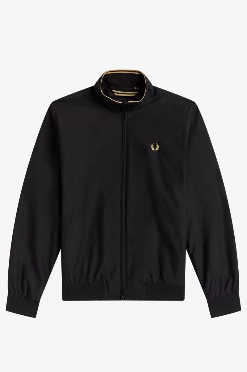 fred perry brentham herrjackor svarta