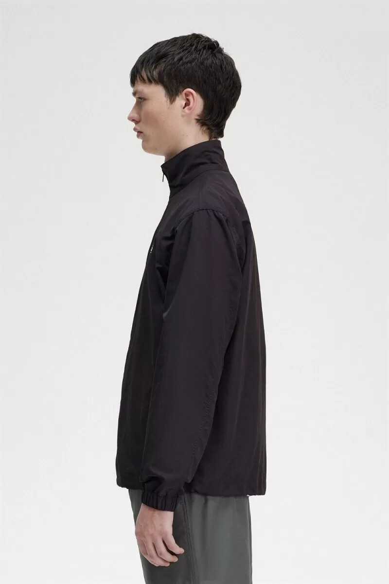 fred perry woven track herrjackor svarta
