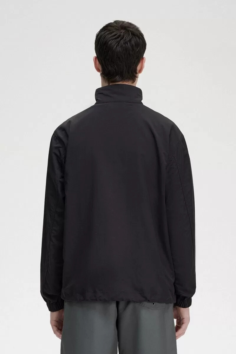 fred perry woven track herrjackor svarta