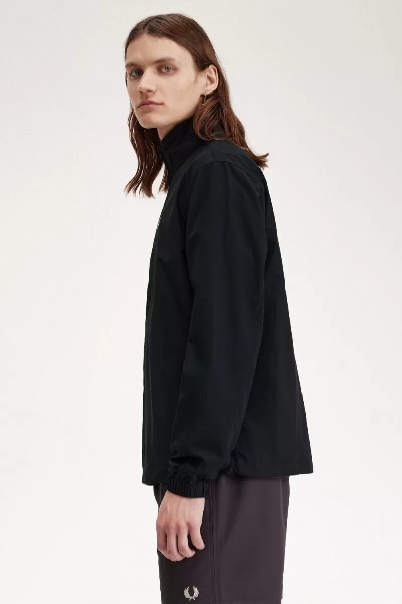 fred perry woven track herrjackor svarta
