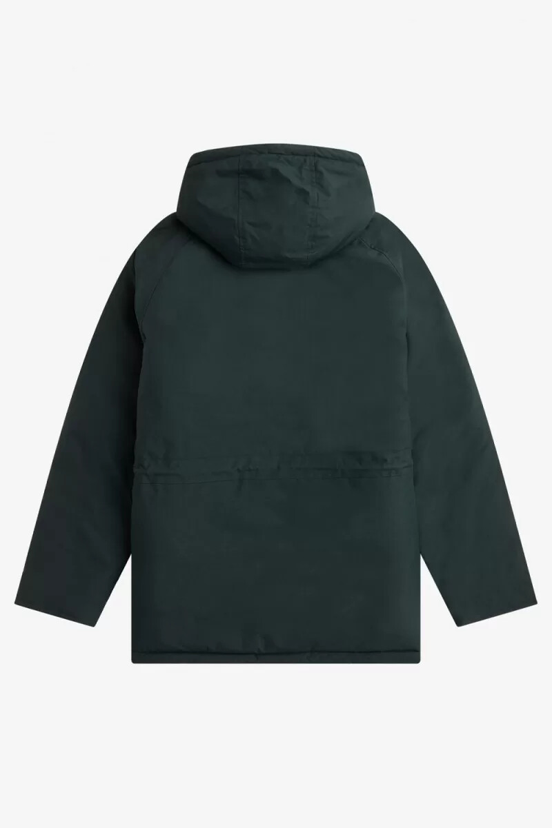 fred perry vadderade dragkedja herrjackor nattgrön