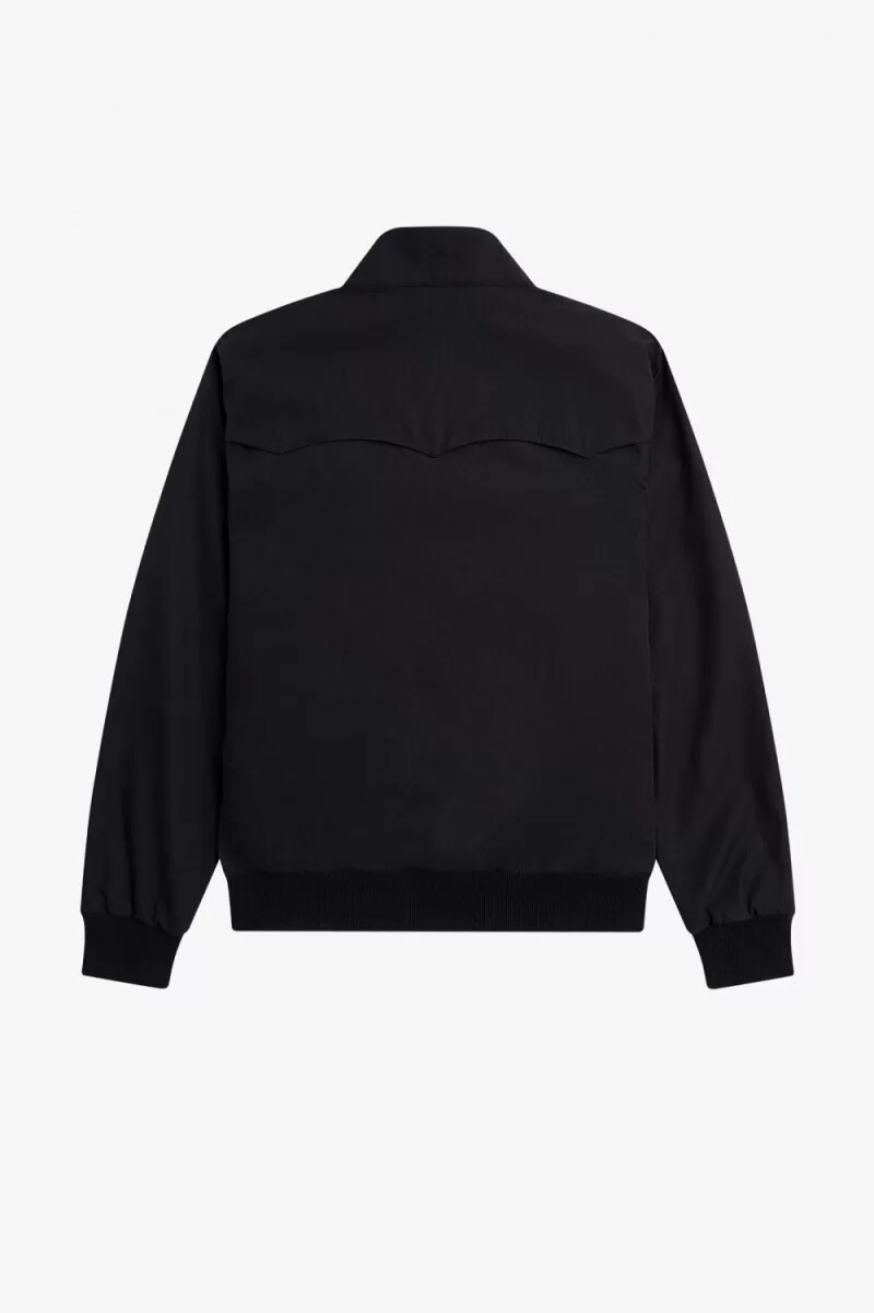 fred perry harrington herrjackor svarta
