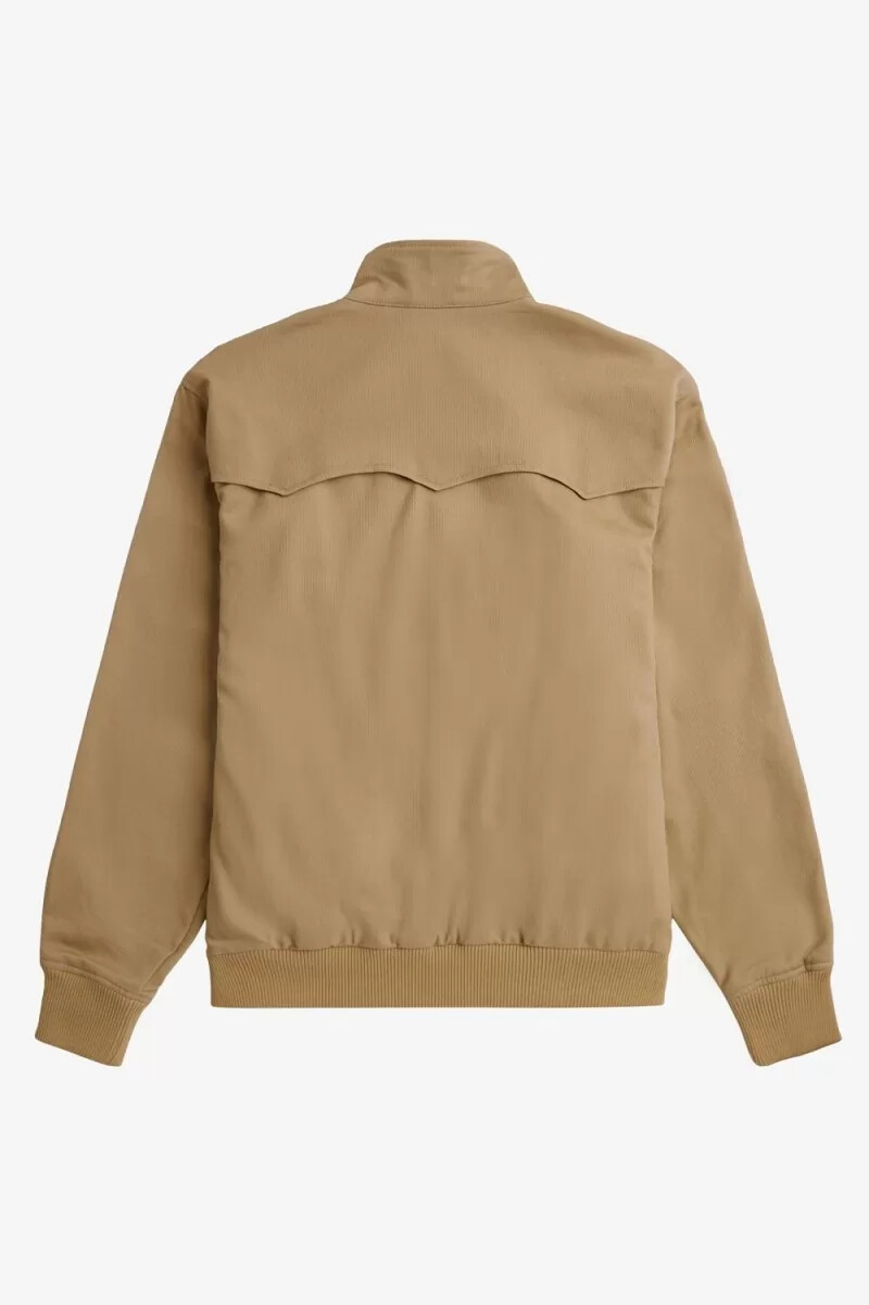 fred perry corduroy harrington herrjackor grön