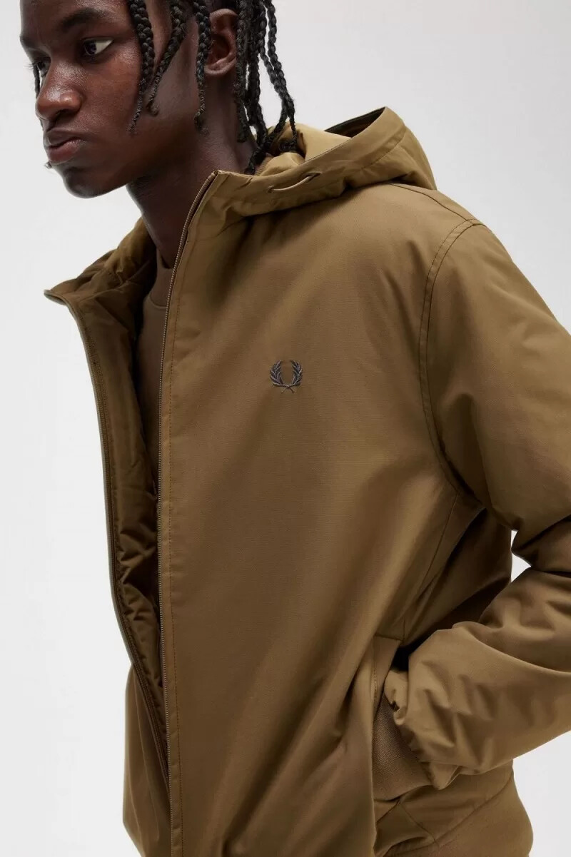 fred perry vadderade brentham herrjackor bruna