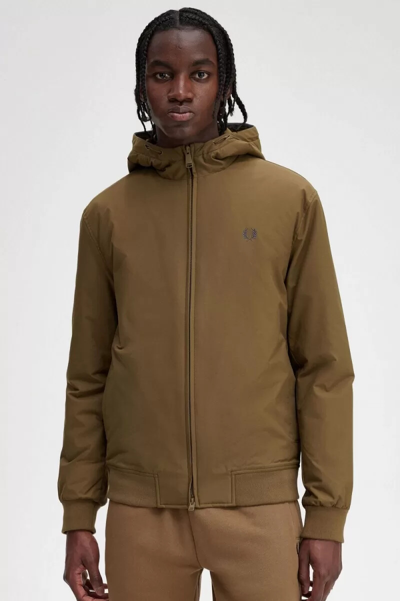 fred perry vadderade brentham herrjackor bruna