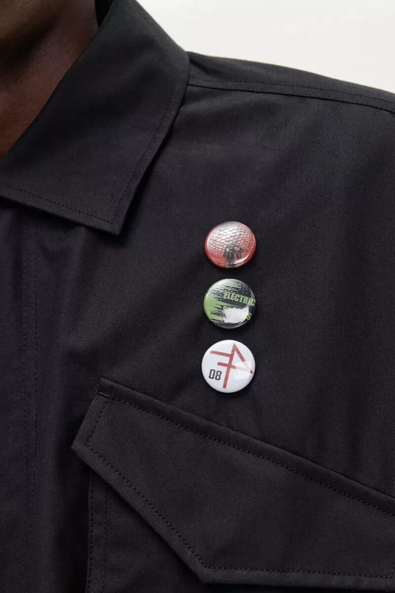 fred perry utility herrjackor svarta