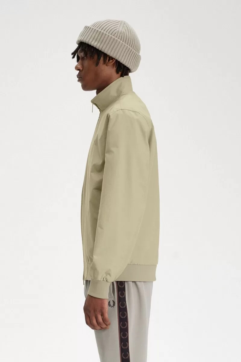 fred perry brentham herrjackor varm grå