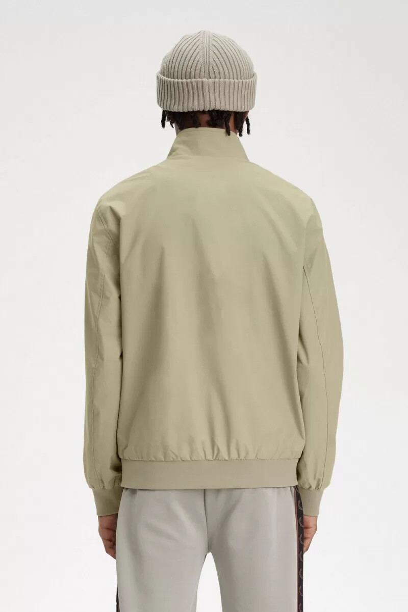 fred perry brentham herrjackor varm grå