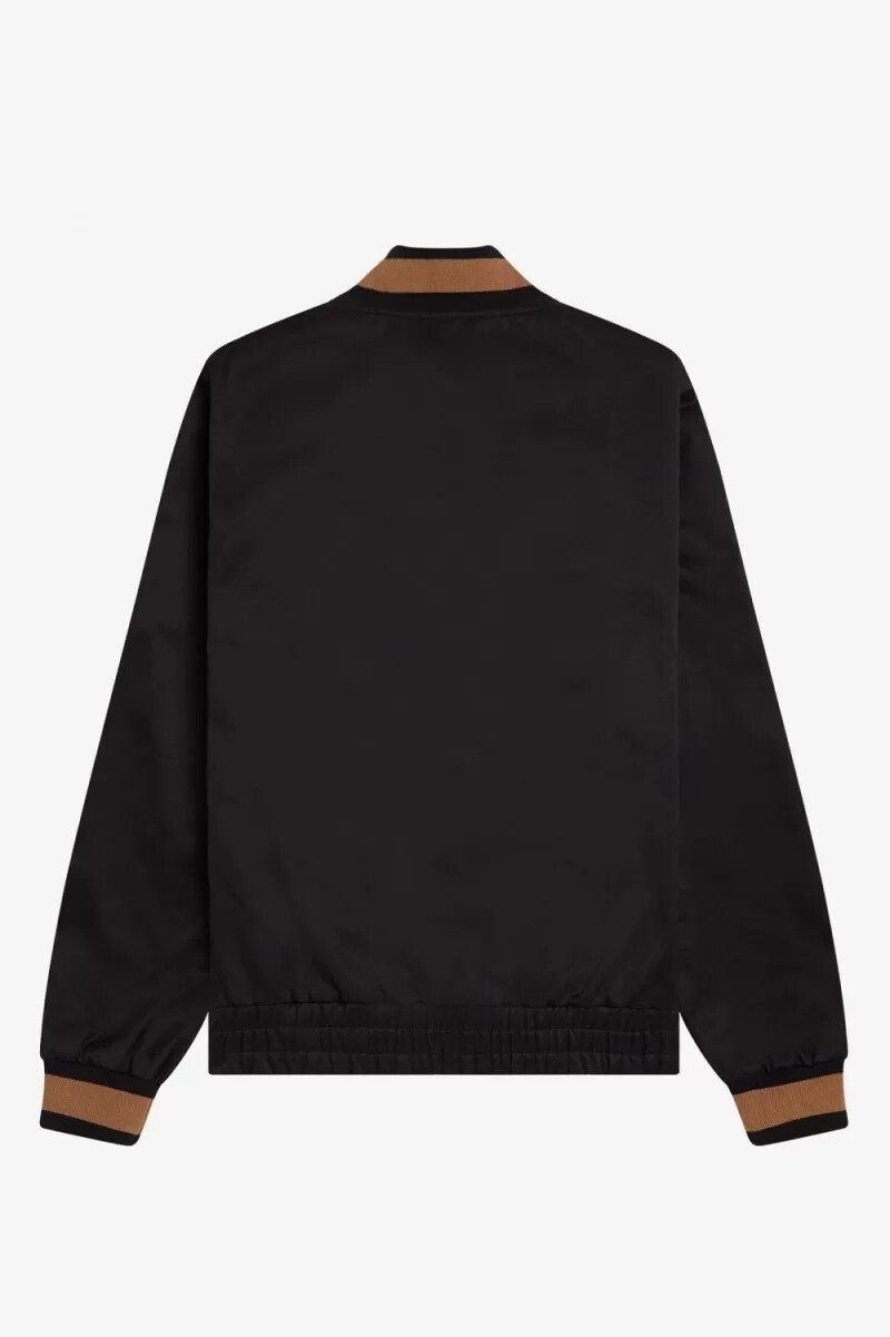 fred perry tennis bomber herrjackor svarta