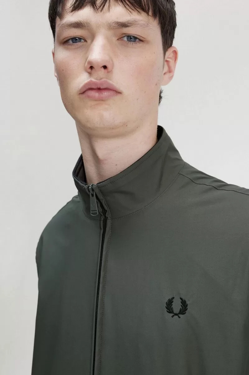 fred perry brentham herrjackor field green