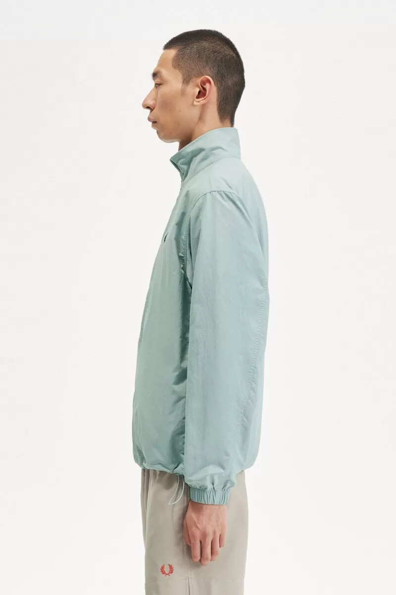 fred perry woven track herrjackor silverblå