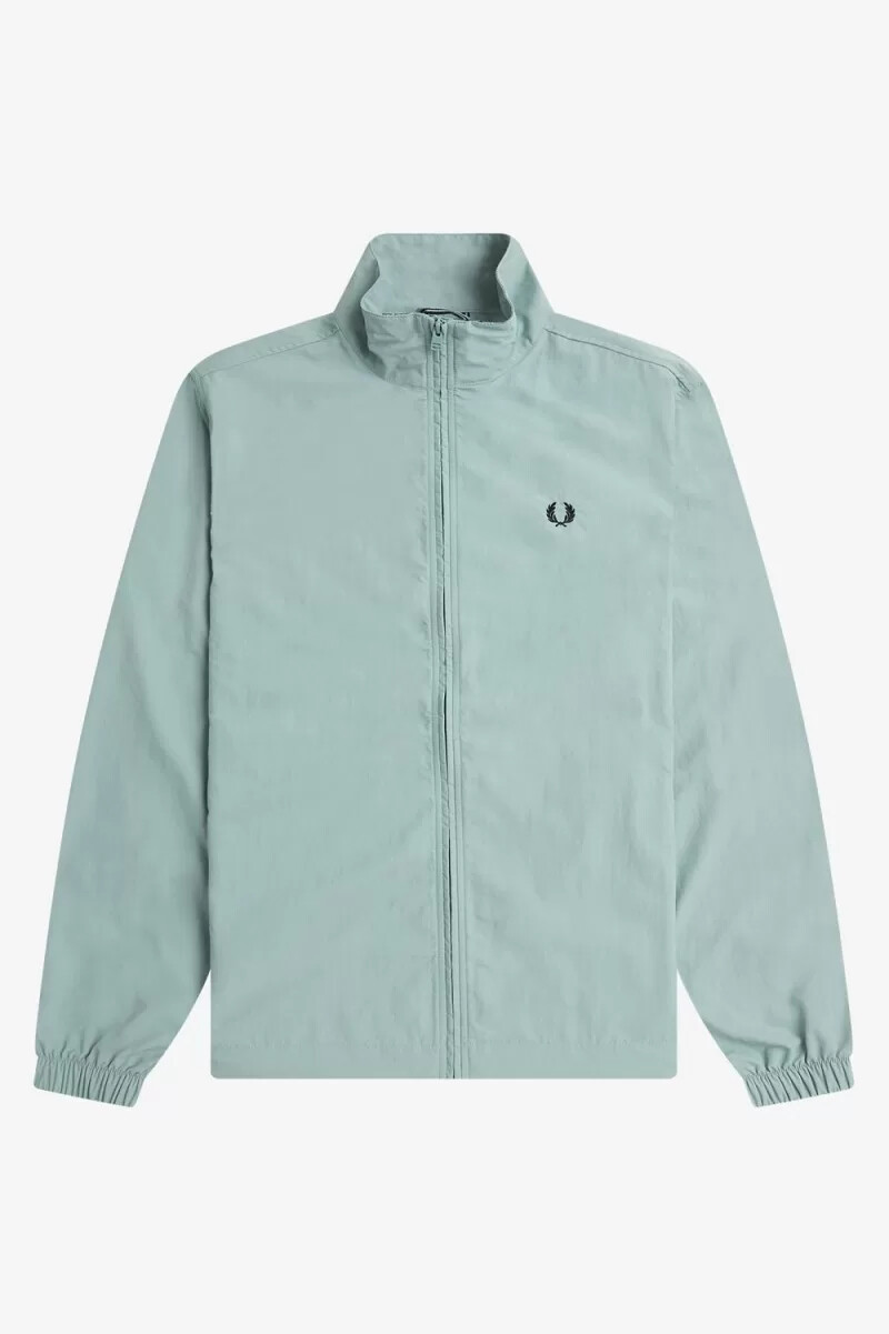 fred perry woven track herrjackor silverblå